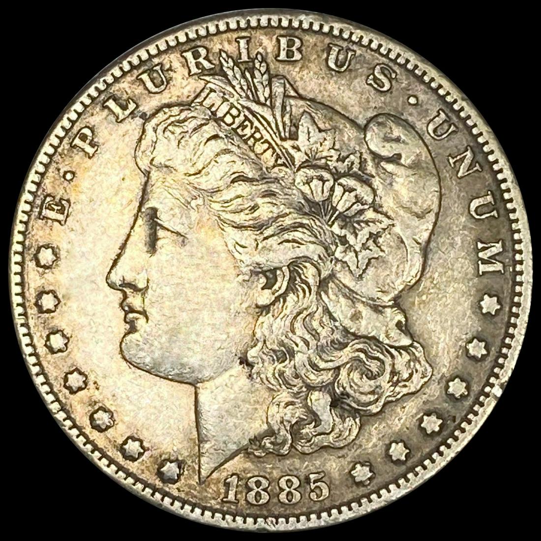 1885-S Morgan Silver Dollar NEARLY UNCIRCULATED (1 of 2)
