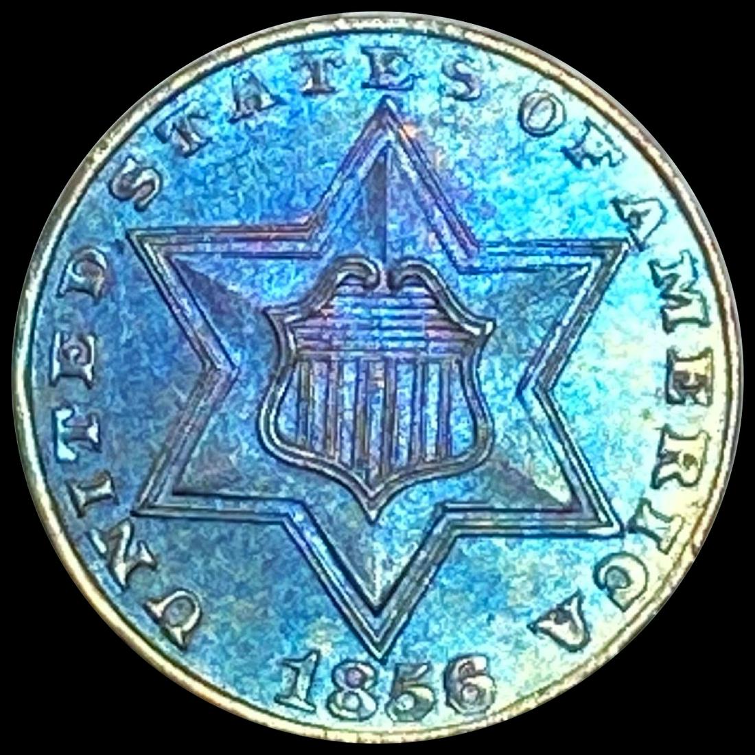 1856 Silver Three Cent UNCIRCULATED (1 of 2)