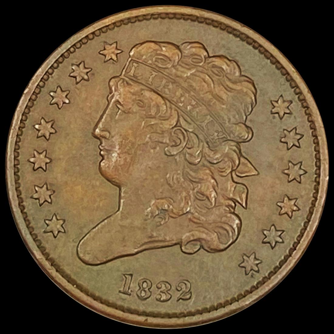 1832 Classic Head Half Cent CLOSELY UNCIRCULATED (1 of 2)