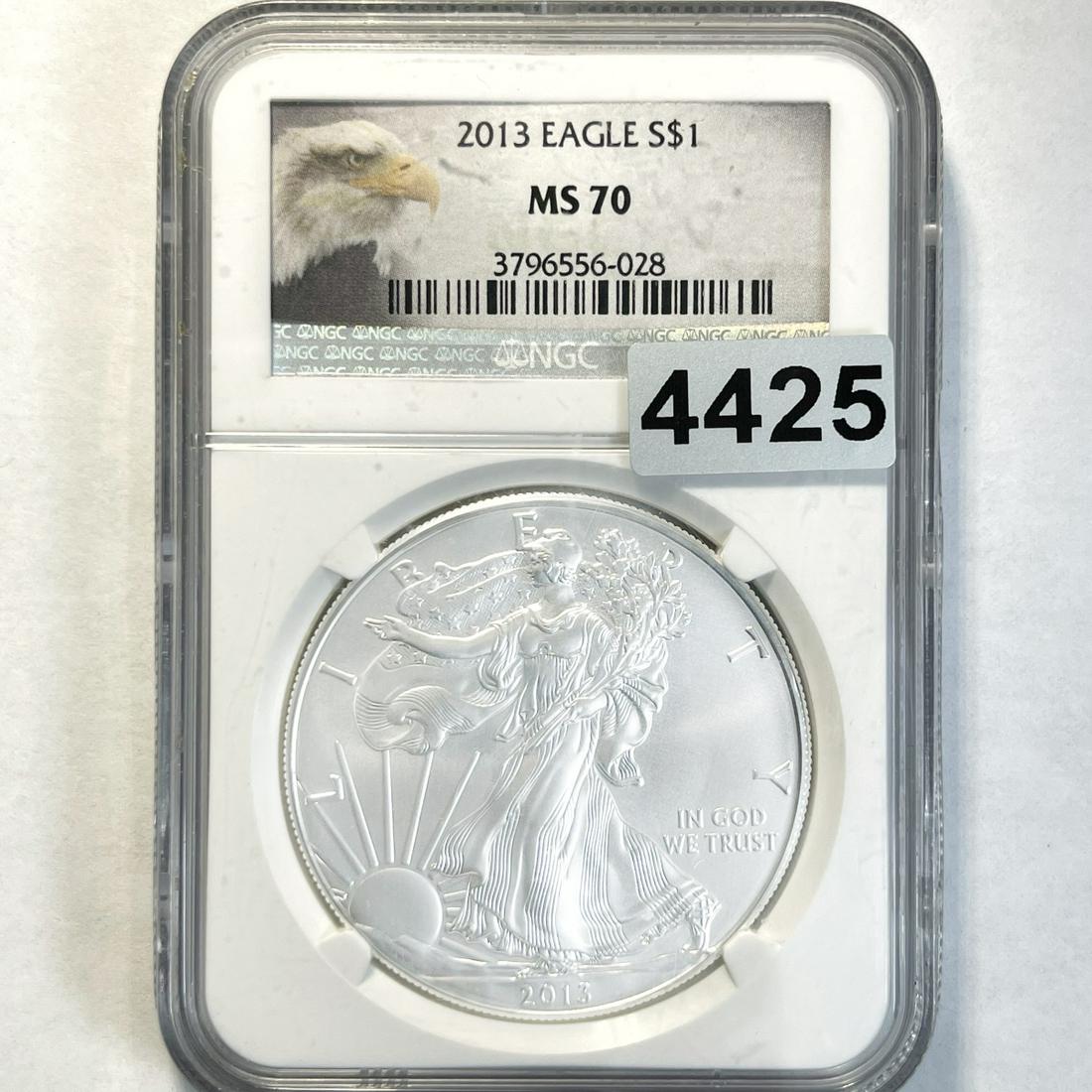 2013 Silver Eagle NGC - MS70 (1 of 2)