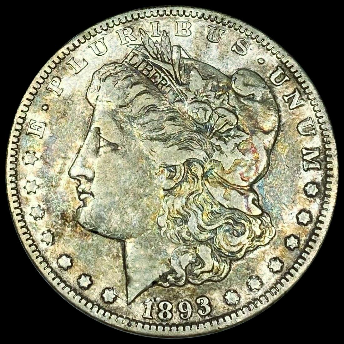 1893-O Morgan Silver Dollar NEARLY UNCIRCULATED (1 of 2)