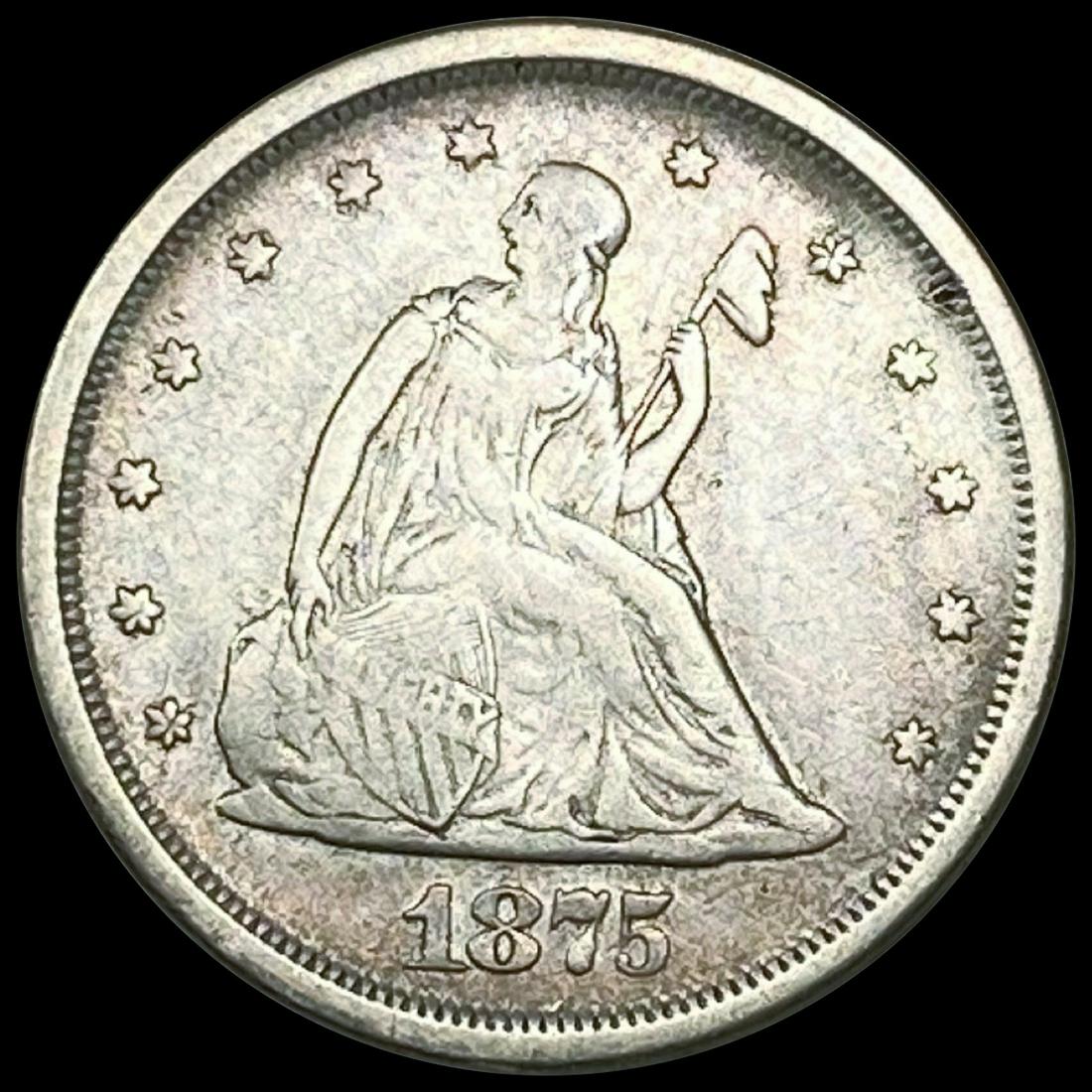 1875-S Twenty Cent Piece LIGHTLY CIRCULATED (1 of 2)