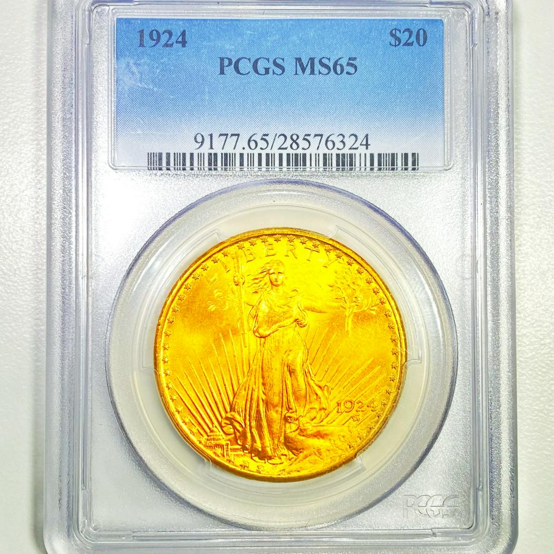 1924 $20 Gold Double Eagle PCGS - MS65 (1 of 2)