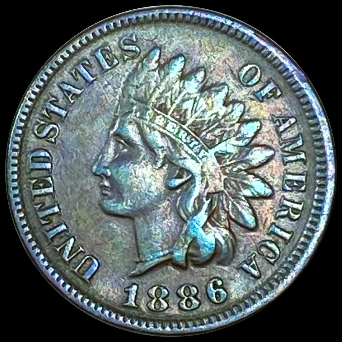 1886 Indian Head Cent CLOSELY UNCIRCULATED (1 of 2)