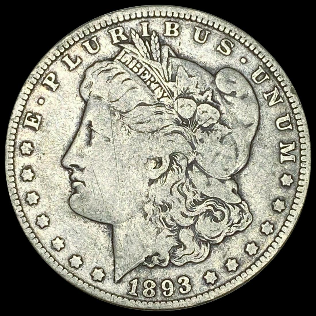 1893-O Morgan Silver Dollar NEARLY UNCIRCULATED (1 of 2)