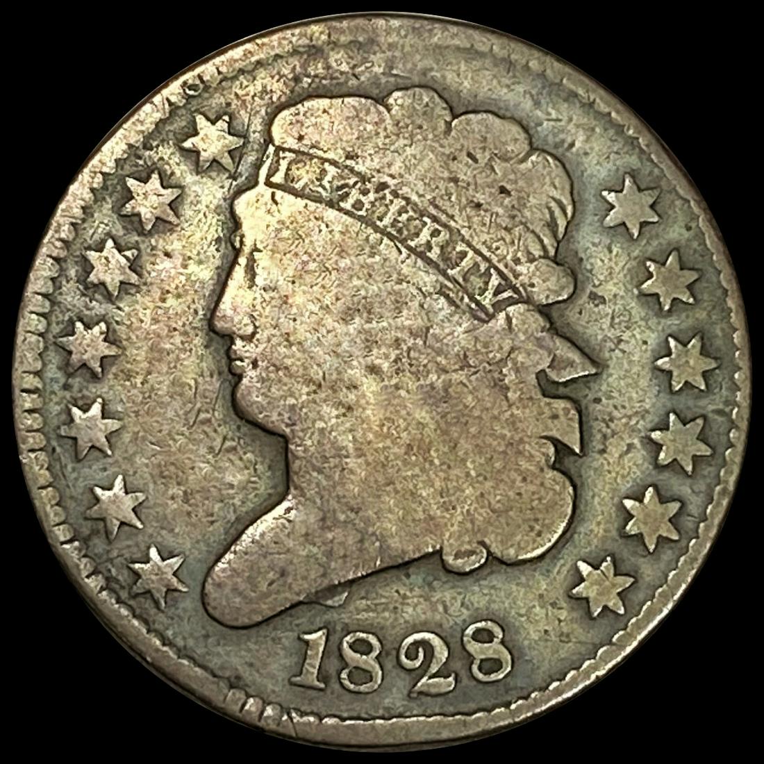 1828 Classic Head Half Cent NICELY CIRCULATED (1 of 2)