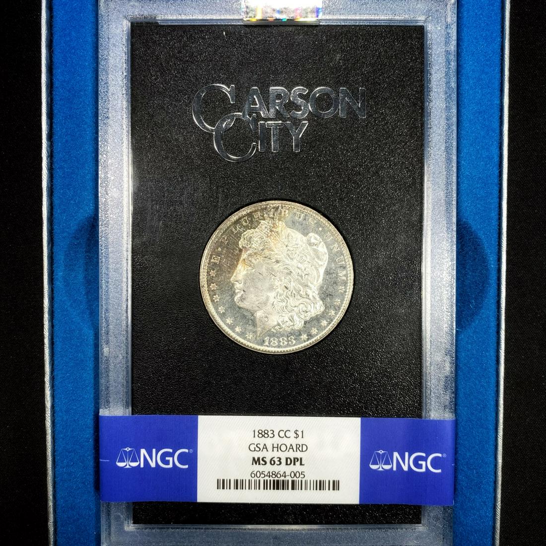 1883-CC Morgan Silver Dollar - MS63 DPL (1 of 2)