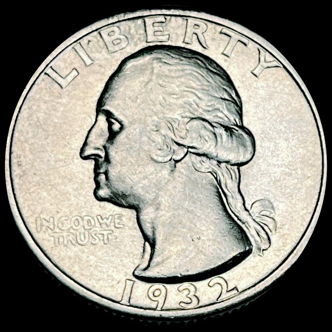 1932-S Washington Silver Quarter UNCIRCULATED (1 of 2)