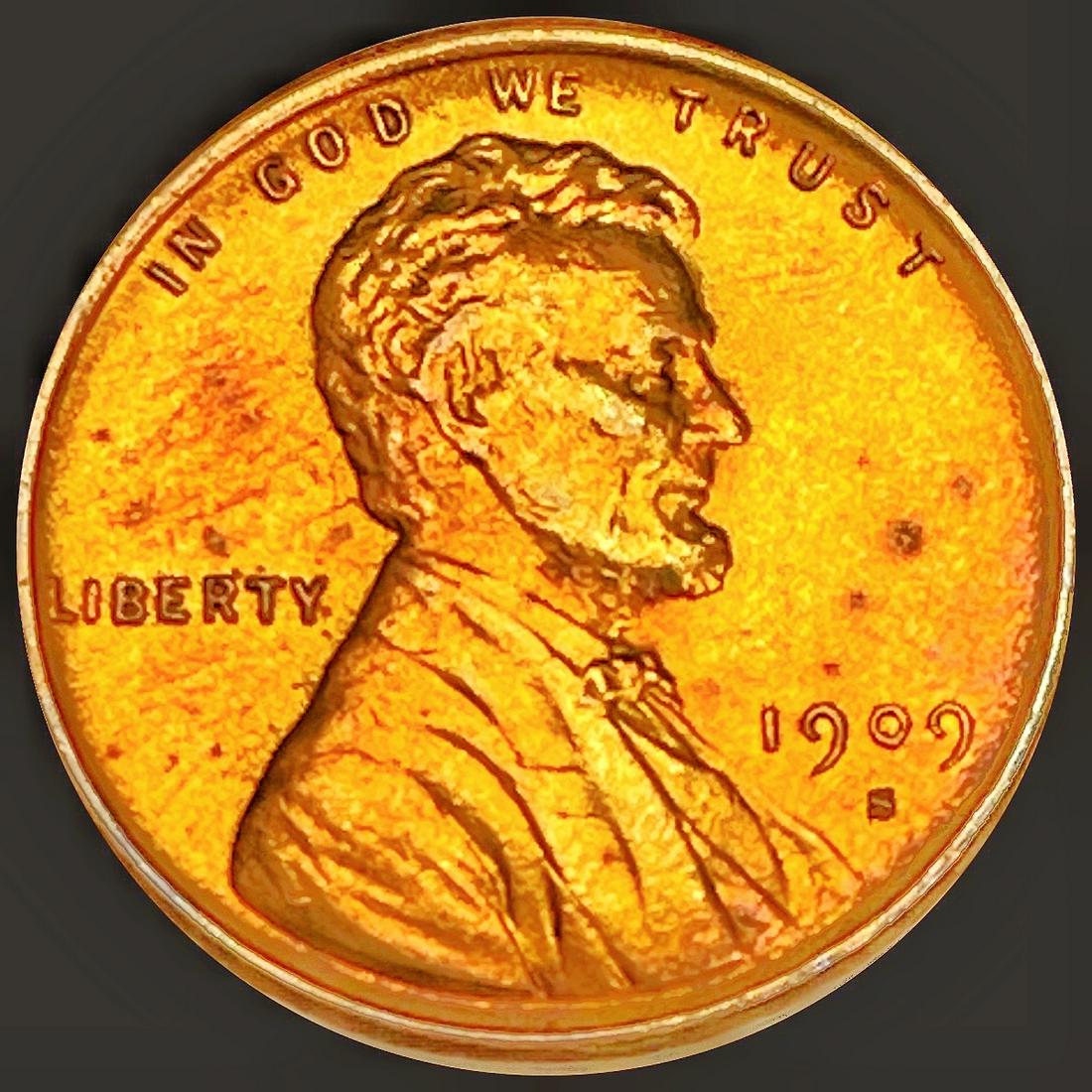 1909-S RB Wheat Cent UNCIRCULATED (1 of 2)