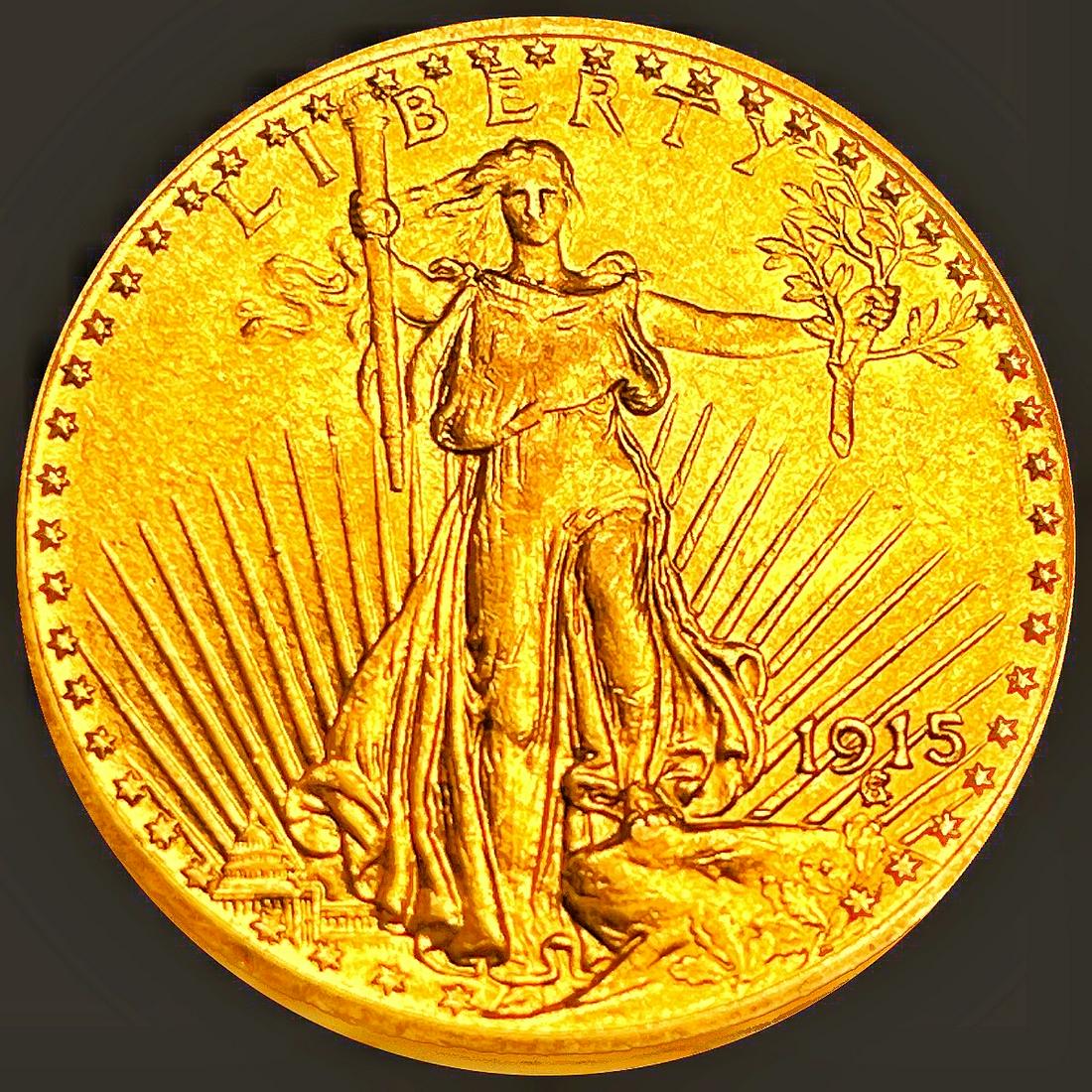 1915 $20 Gold Double Eagle UNCIRCULATED (1 of 2)