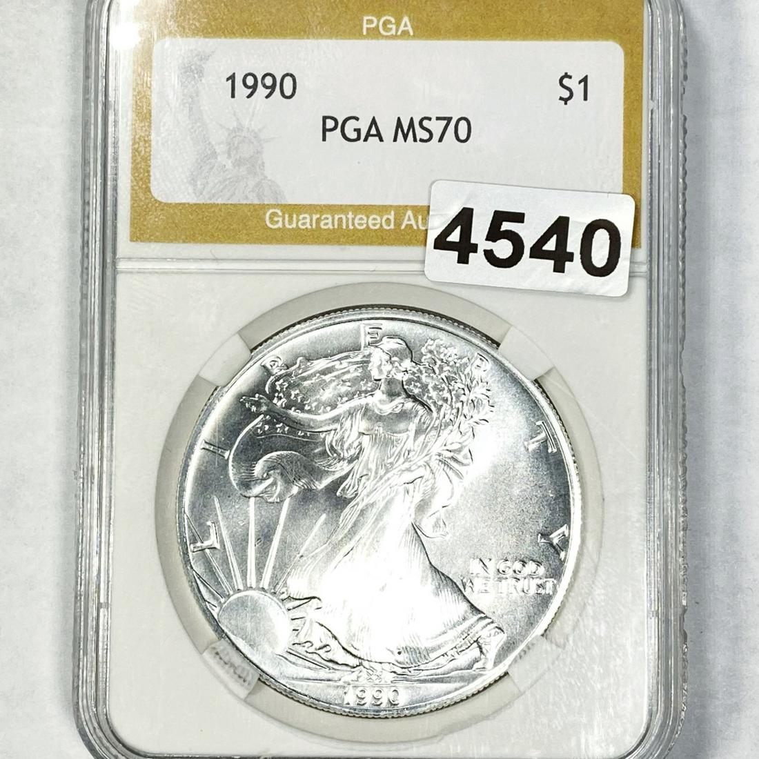 1990 Silver Eagle PGA - MS70 (1 of 2)