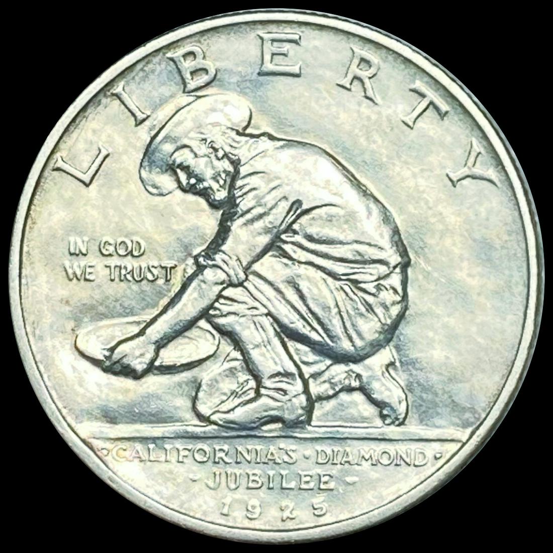 1925-S Jubilee Half Dollar CLOSELY UNCIRCULATED (1 of 2)