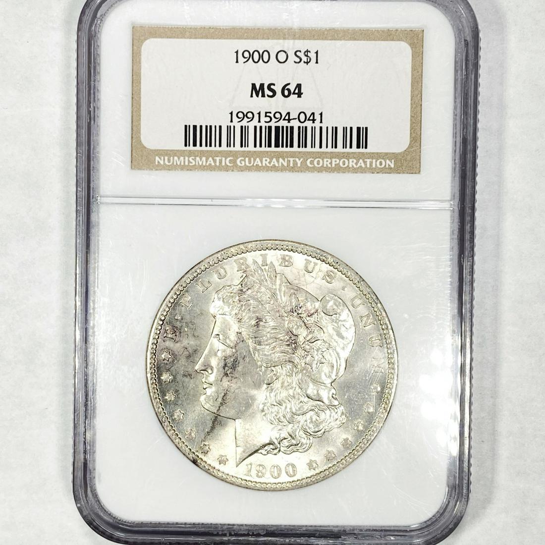 1900-O Morgan Silver Dollar NGC - MS64 (1 of 2)