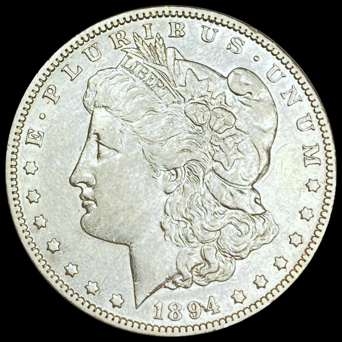 1894-O Morgan Silver Dollar NEARLY UNCIRCULATED (1 of 2)