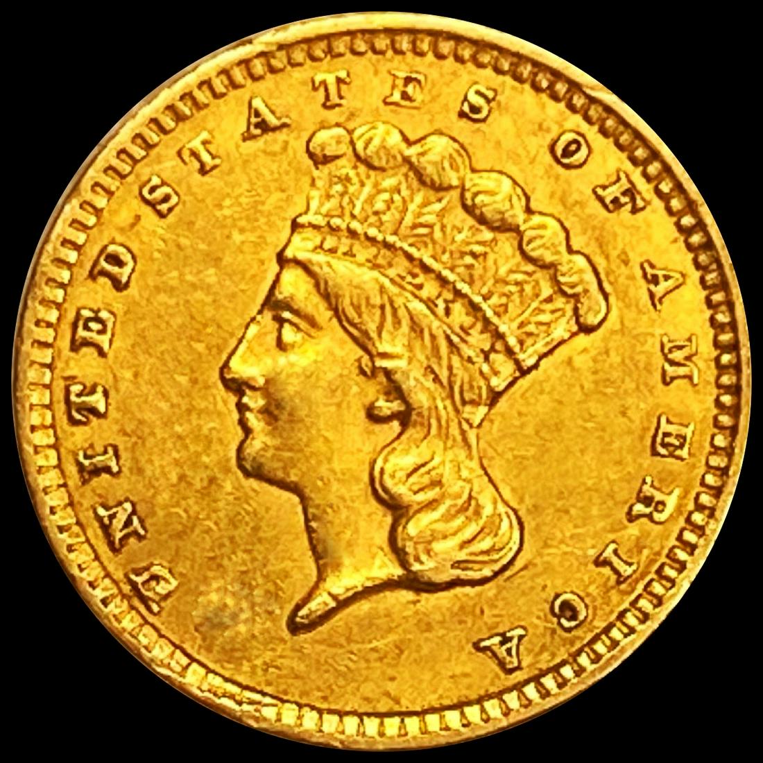 1857 Rare Gold Dollar UNCIRCULATED (1 of 2)