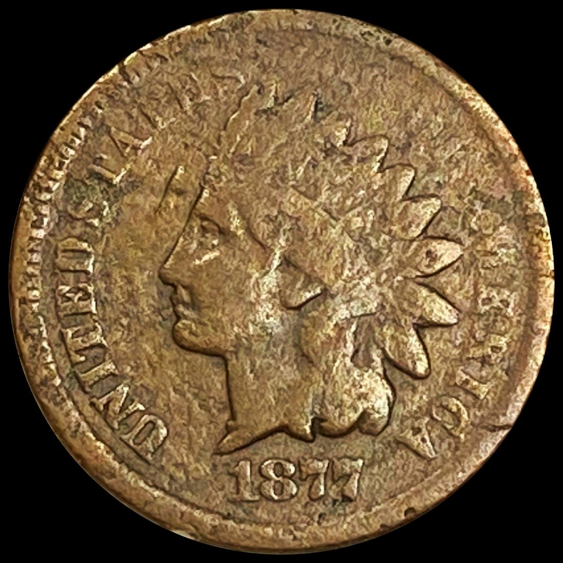 1877 Indian Head Cent LIGHTLY CIRCULATED (1 of 2)