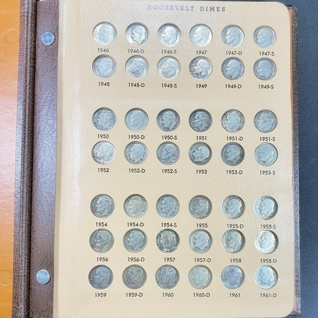 1946-1988 Roosevelt Dimes 113 Coins - (1 of 7)
