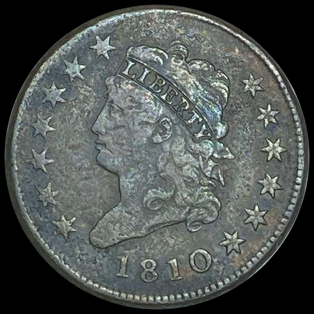 1810 Classic Head Large Cent NEARLY UNCIRCULATED (1 of 2)