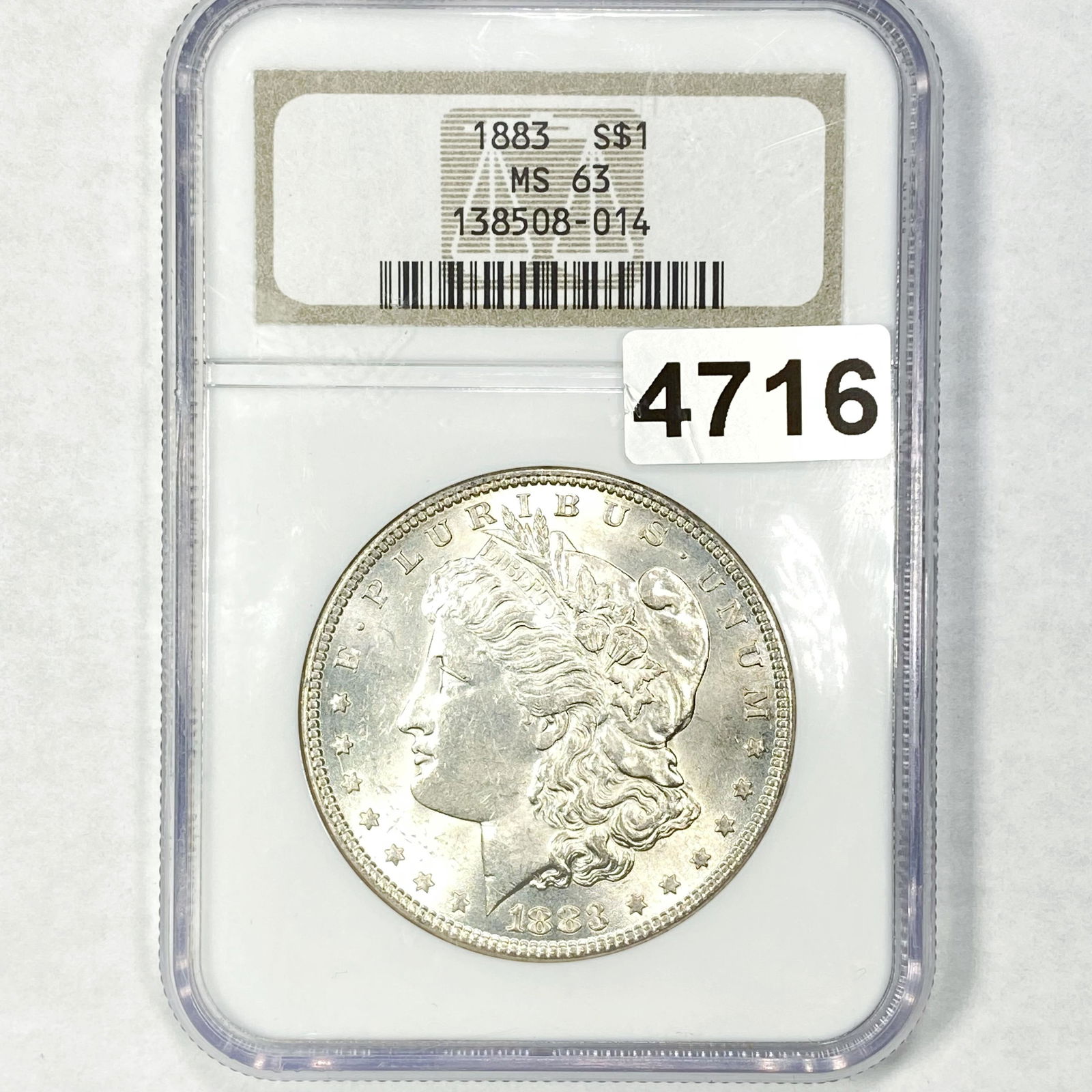 1883 Morgan Silver Dollar NGC - MS63 (1 of 2)