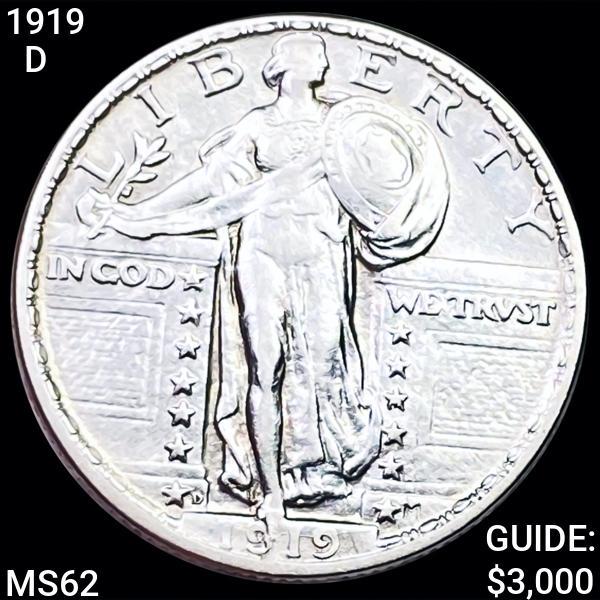 1919-D Standing Liberty Quarter UNCIRCULATED (1 of 2)