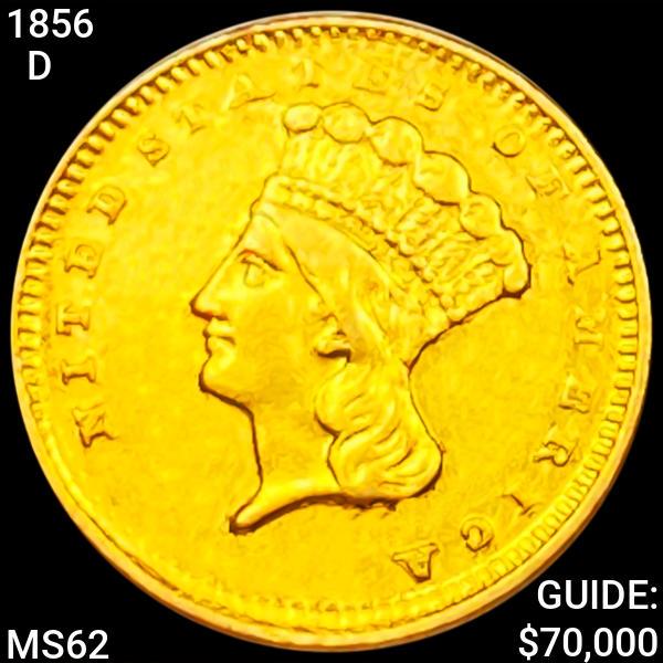 1856-D Rare Gold Dollar UNCIRCULATED (1 of 2)