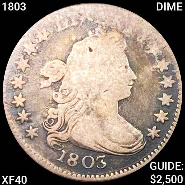 1803 Draped Bust Dime LIGHTLY CIRC (1 of 2)