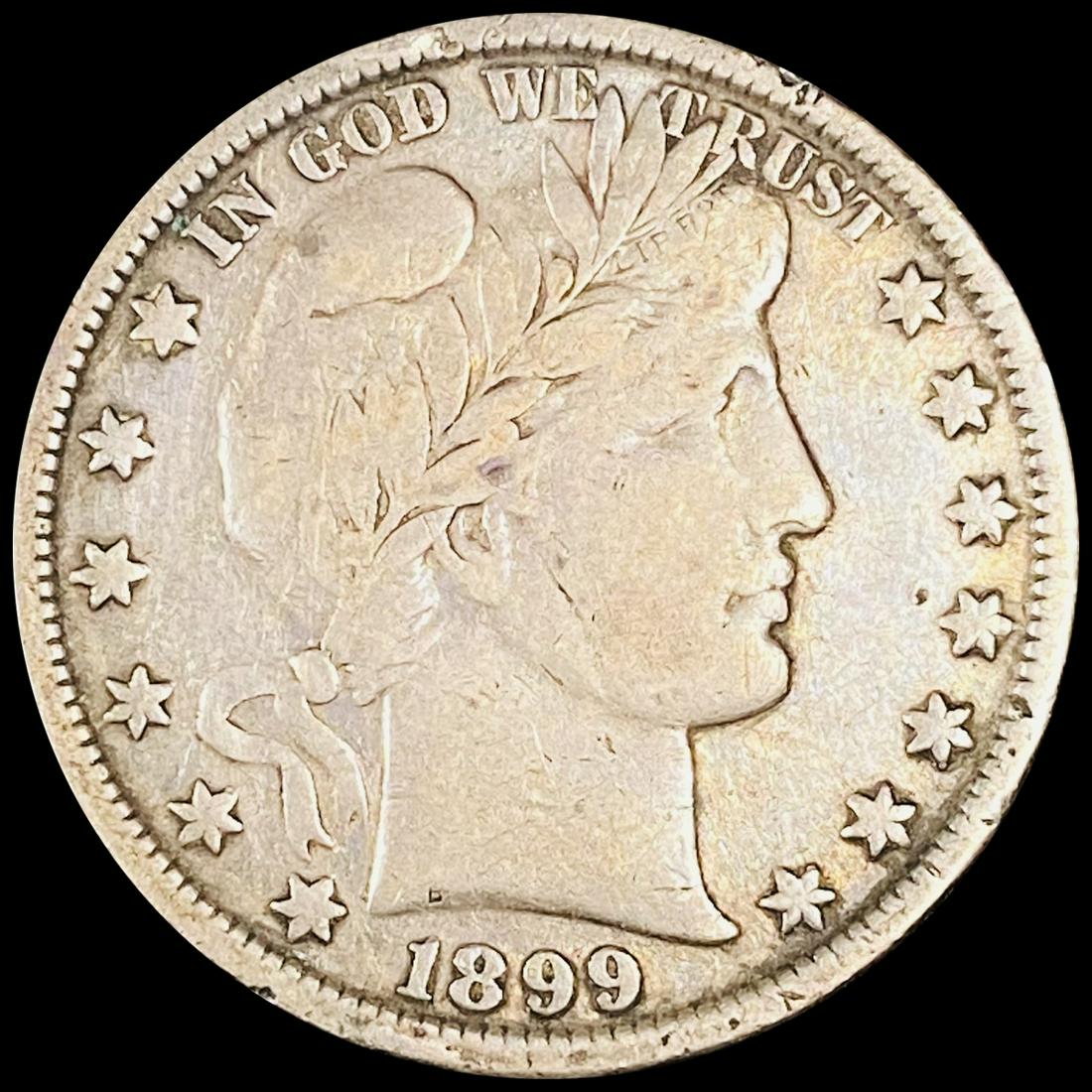 1899 Barber Half Dollar ABOUT UNCIRCULATED (1 of 2)