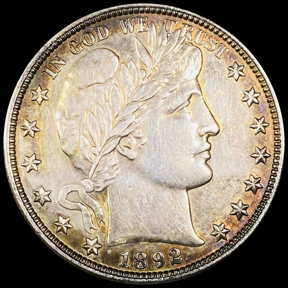 1892 Barber Half Dollar UNCIRCULATED (1 of 2)