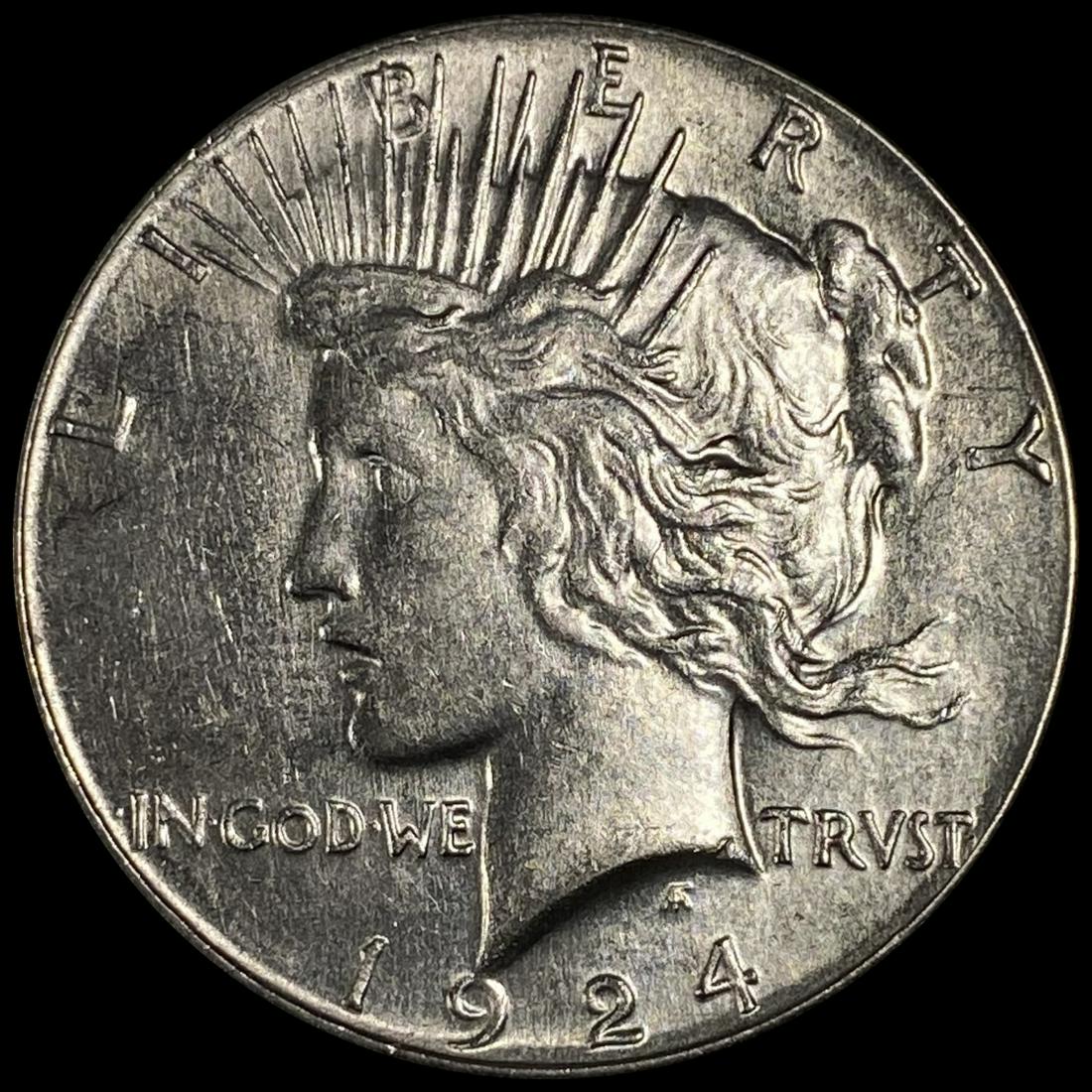1924-S Silver Peace Dollar UNCIRCULATED (1 of 2)