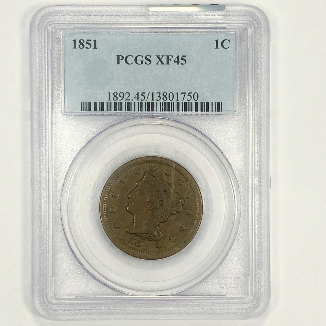 1883-S Morgan Silver Dollar PGA - MS60 (1 of 2)