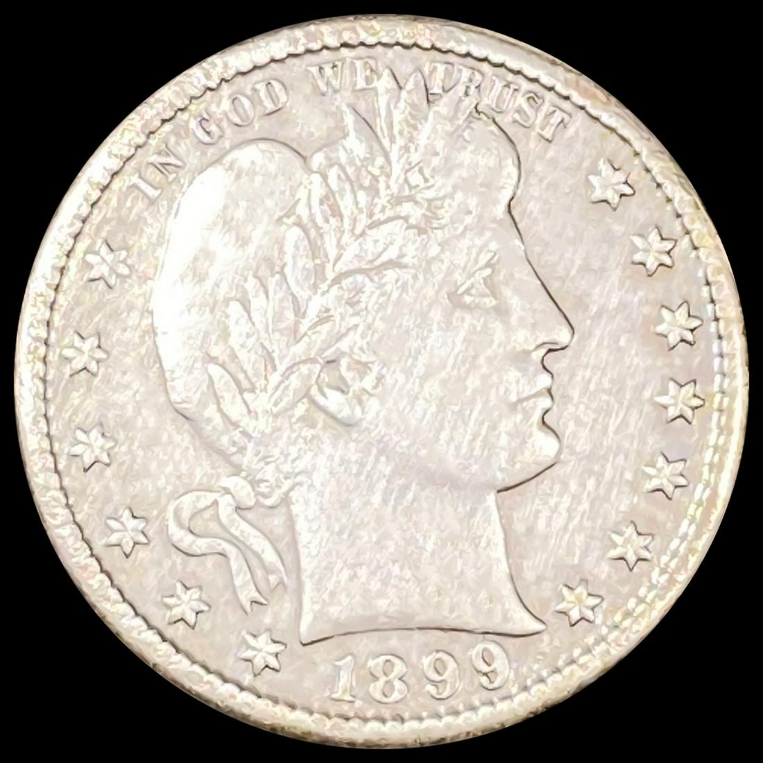 1899-S Barber Quarter NEARLY UNCIRCULATED (1 of 2)