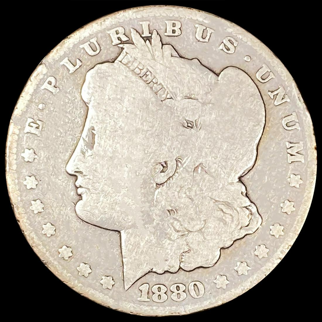 1880-CC Morgan Silver Dollar NICELY CIRCULATED (1 of 2)