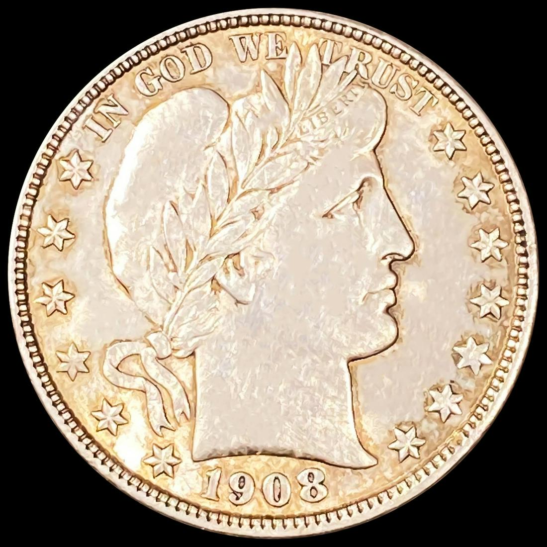 1908-D Barber Half Dollar UNCIRCULATED (1 of 2)