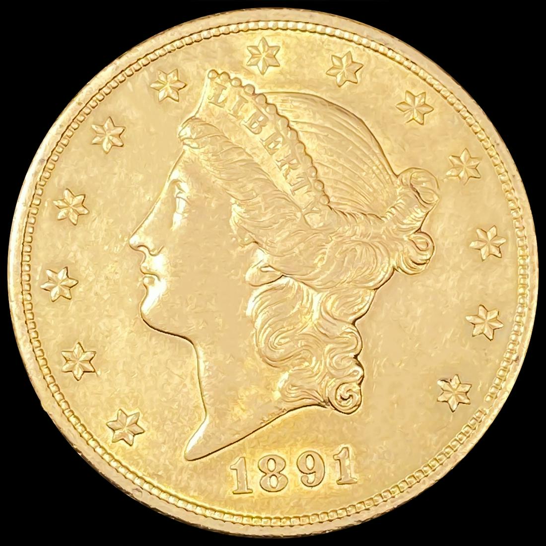 1891-S $20 Gold Double Eagle UNCIRCULATED (1 of 2)