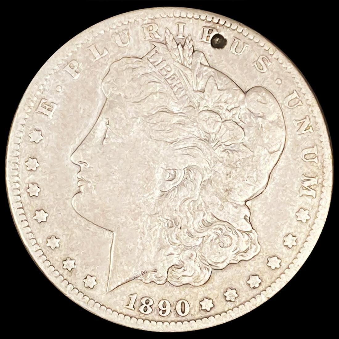 1890-CC Morgan Silver Dollar NEARLY UNCIRCULATED (1 of 2)