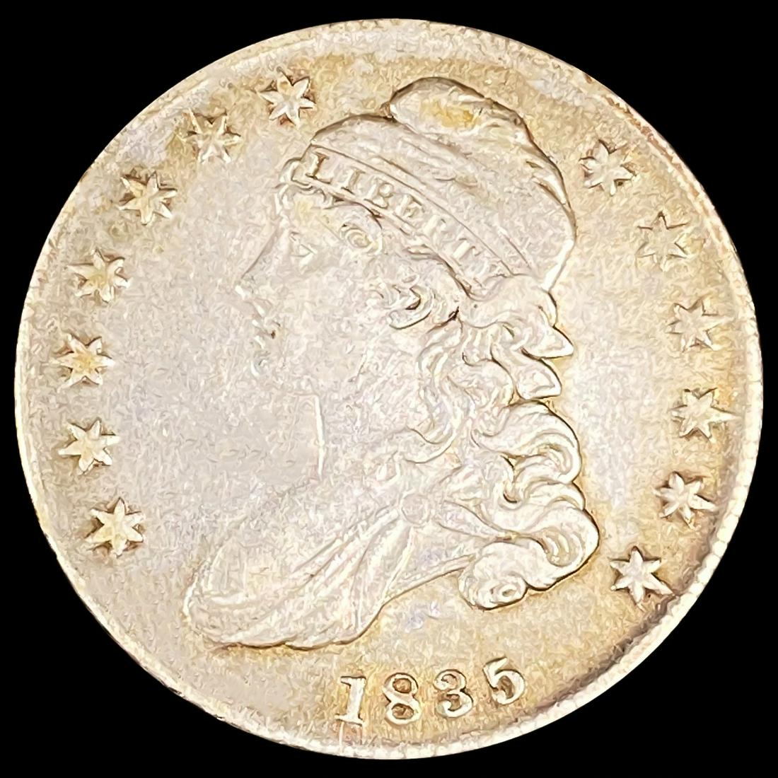 1835 Capped Bust Half Dollar ABOUT UNCIRCULATED (1 of 2)