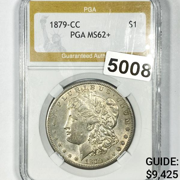 1879-CC Morgan Silver Dollar PGA - MS62+ (1 of 2)
