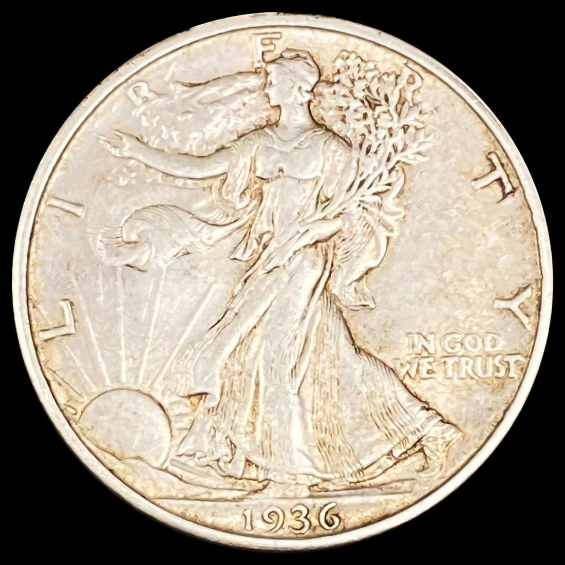 1936-D Walking Liberty Half Dollar UNCIRCULATED (1 of 2)