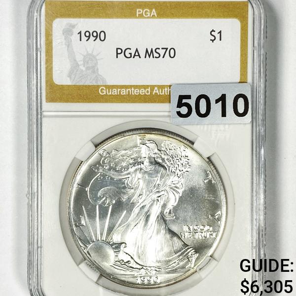 1990 Silver Eagle PGA - MS70 (1 of 2)