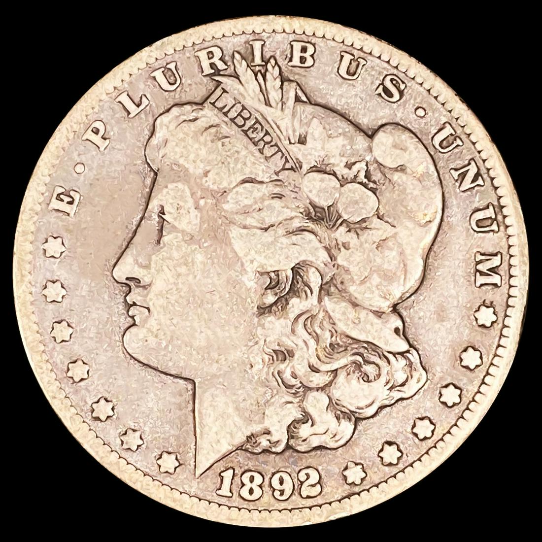 1892-CC Morgan Silver Dollar NICELY CIRCULATED (1 of 2)