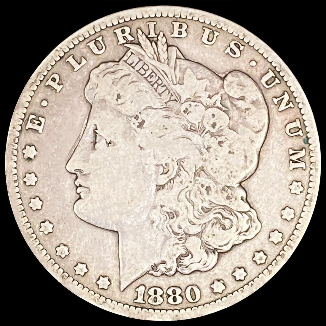1880-CC Morgan Silver Dollar NICELY CIRCULATED (1 of 2)