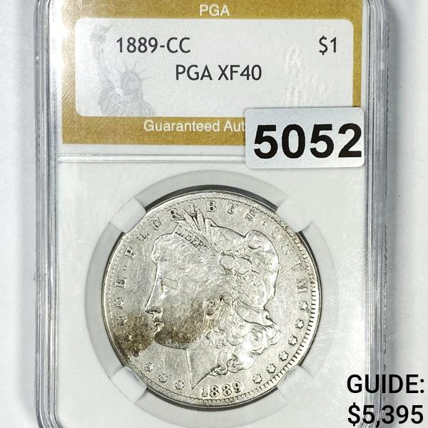 1889-CC Morgan Silver Dollar PGA - XF40 (1 of 2)