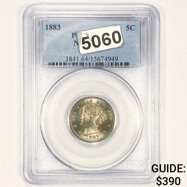 1883 No Cents Shield Nickel PCGS - MS64 (1 of 2)