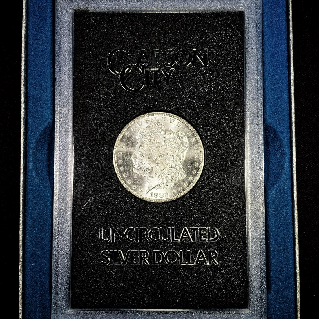 1882-CC Morgan Silver Dollar NGC - UNC (1 of 3)