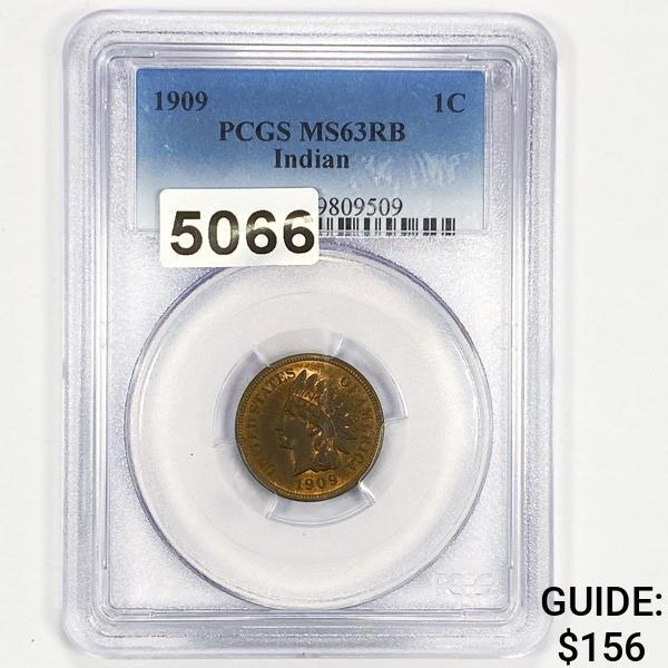 1909 Indian Head Cent PCGS - MS63RB (1 of 2)