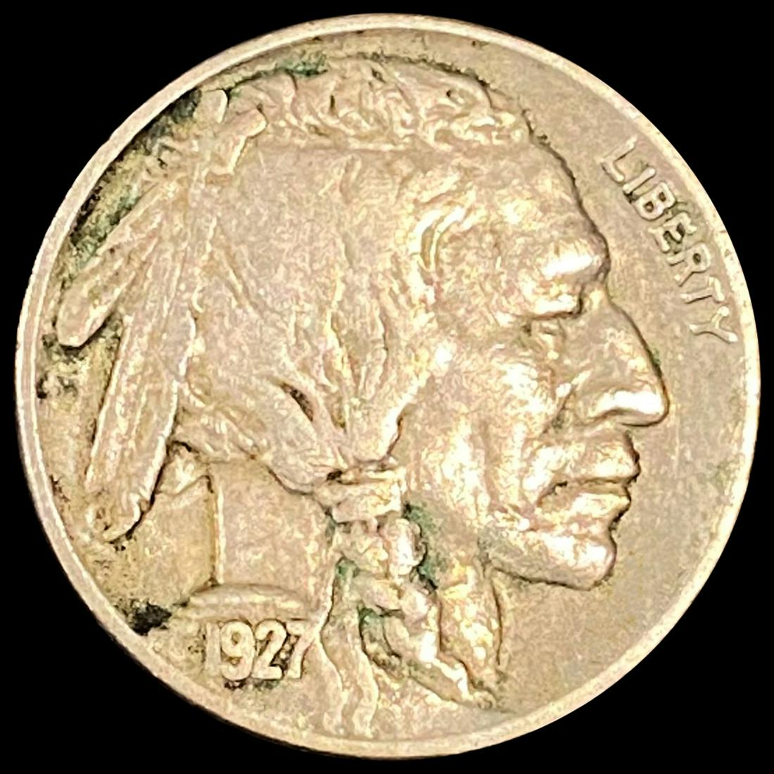 1927-S Buffalo Nickel NEARLY UNCIRCULATED (1 of 2)