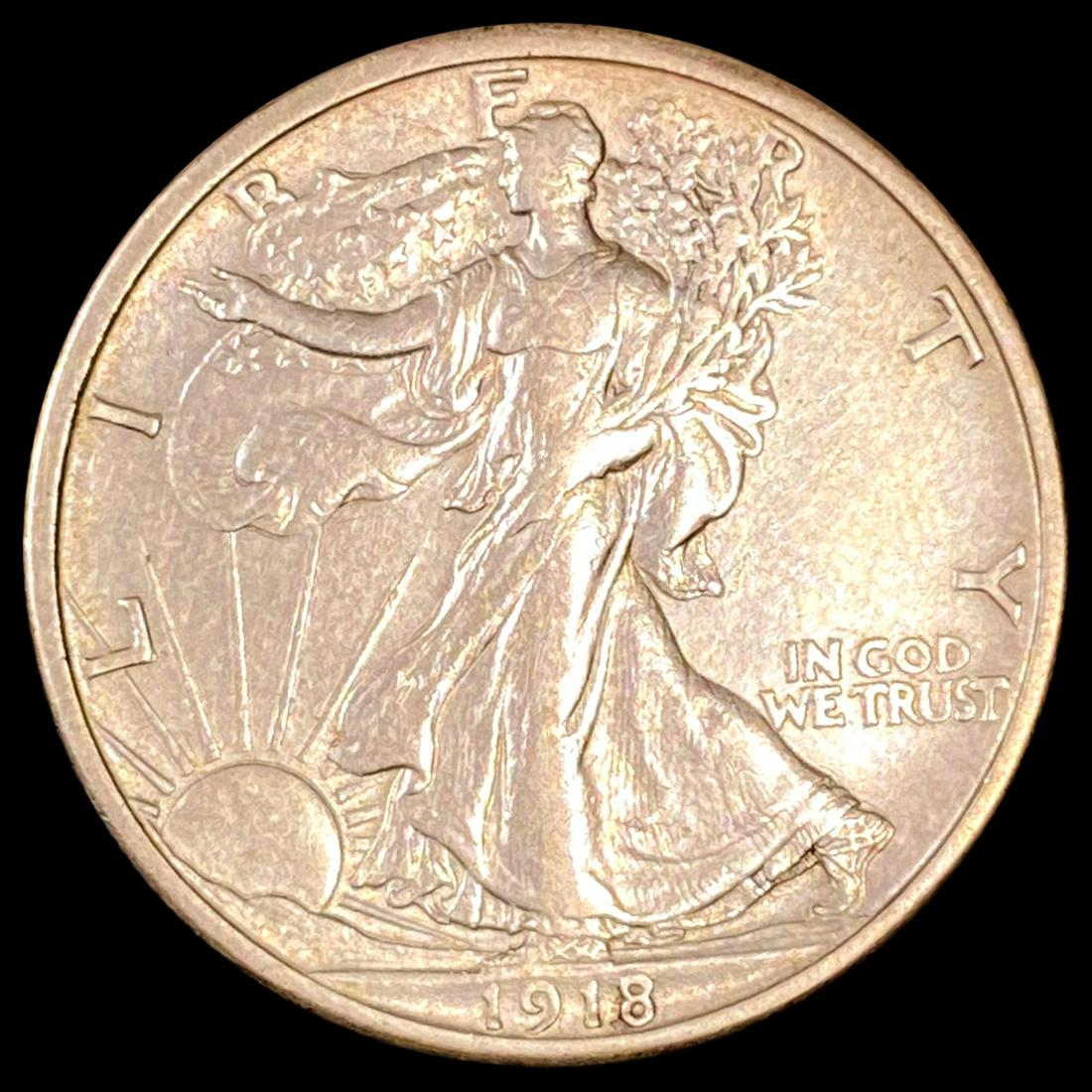 1918-S Walking Liberty Half Dollar UNCIRCULATED (1 of 2)