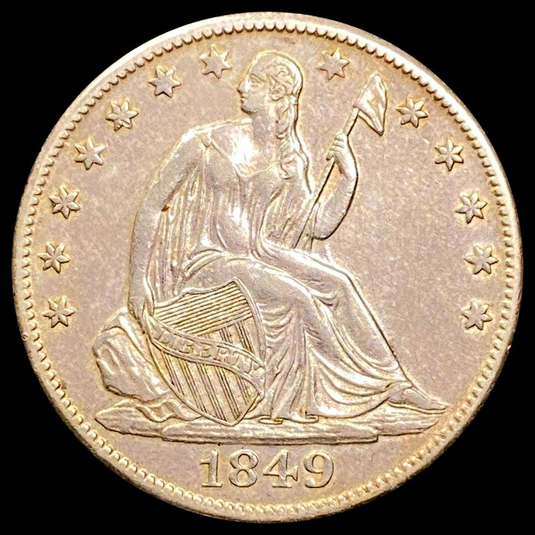 1849-O Seated Liberty Half Dollar UNCIRCULATED (1 of 2)