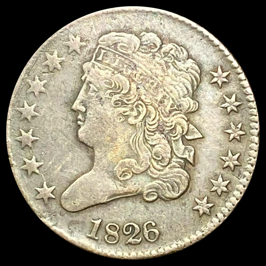 1826 Classic Head Half Cent CLOSELY UNCIRCULATED (1 of 2)
