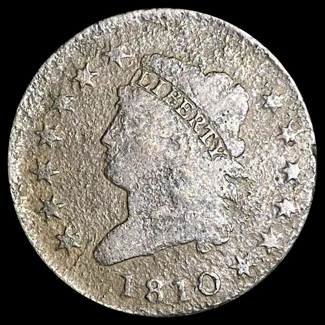 1810 Classic Head Large Cent NICELY CIRCULATED (1 of 2)